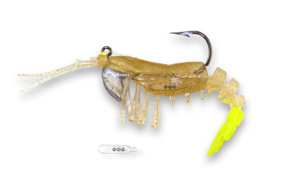 Egret Baits - Vudu Shrimp - 3.5 with Rattle