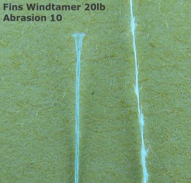 Fins Windtamer Pitch Black Braid, Size: 4000 Yards