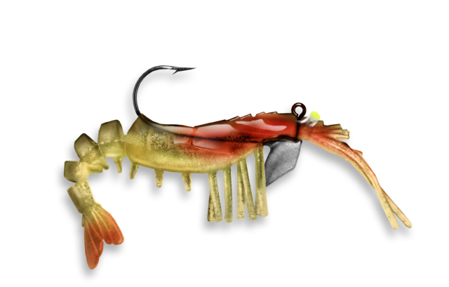 Egret Vudu Shrimp 3.25'' Fishing Lure 2 Package