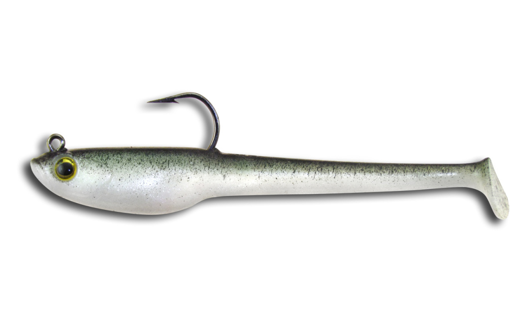 Egret Saltwater Vudu Mullet 3.5'' Fishing Lure Silver Streak Mullet -  EVM35100